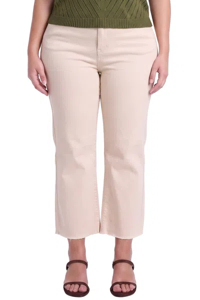 Rfm Plus Dylan Essential Straight Leg Jeans In Ofwht