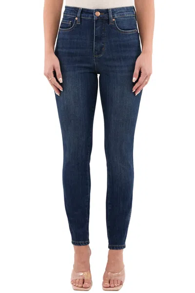 Rfm Sophie High Rise Skinny Jeans In Blue