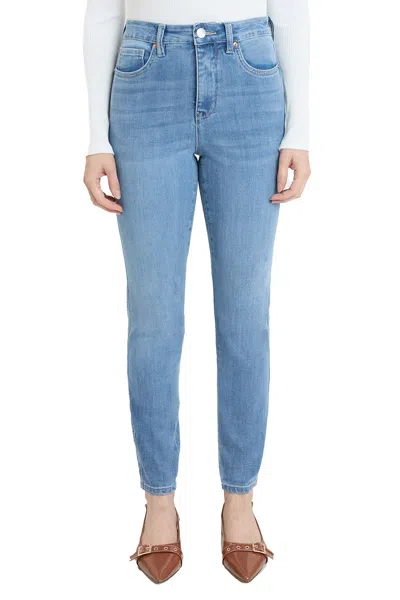 Rfm Sophie High Rise Skinny Jeans In Blue