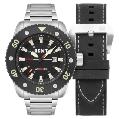 Rgmt All Brite Automatic Silver Dial Men's Watch Rg-8056-11 In Metallic
