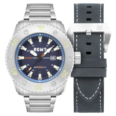 Rgmt All Brite Automatic Silver Dial Men's Watch Rg-8056-22 In Metallic