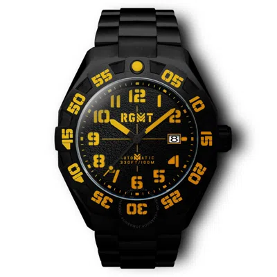 Rgmt Field Master Automatic Men's Watch Rg-8032-66 In Black