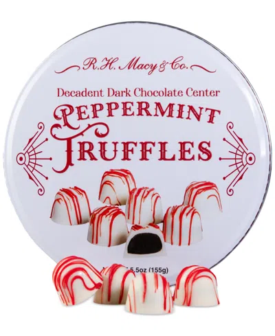 R.h. Macy & Co. Holiday Dark Chocolate Peppermint Truffles, 5.5oz In No Color