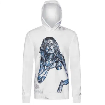 Rh45 Men's Lexi Hoodie In White