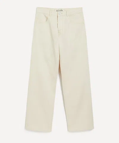 R�he Mens Relaxed Wide Leg Jeans