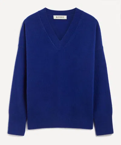 R�he Women's Compact V-neck Jumper