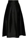 Rhea Costa Jasmine Midi Skirt In Black