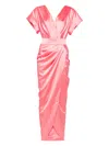 Rhea Costa Jaya Maxi Dress In Pink