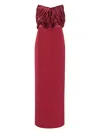 Rhea Costa Latifa Maxi Dress In Red
