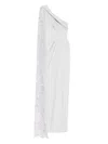 Rhea Costa Sequin-embellished Gown In Grey