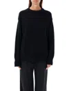 Rhea Heavy Turtle Neck Sweater In Black