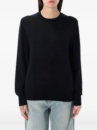 Rhea Long-sleeve Sweater In Black