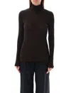 Rhea Roll-neck Ribbed Sweater