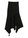 Rhizome Myles Midi Skirt In Black