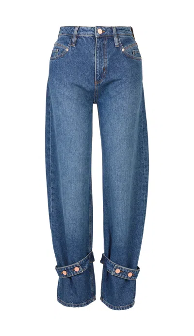 Rhodaine Blue Daisy Jeans