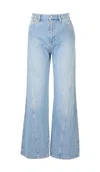Rhodaine Blue Gilda Jeans In Horizon In Blue