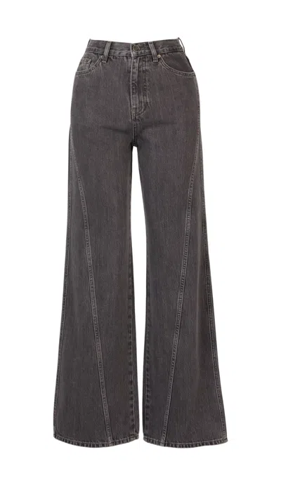 Rhodaine Grey Gilda Jeans In Haze