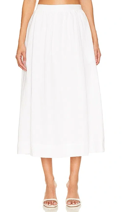 Rhode Aaron Skirt In White