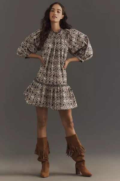 Rhode Angelica Mini Dress In Multicolor