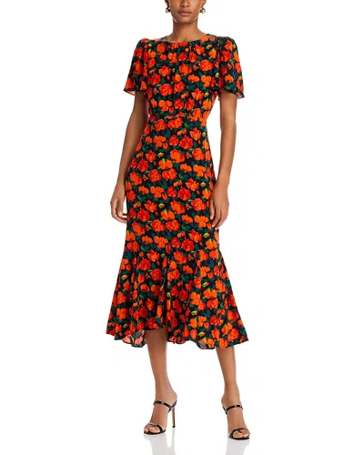 Rhode Arabella Midi Dress In Palacio Jardin