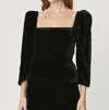 Rhode Ayla Top In Black In Black