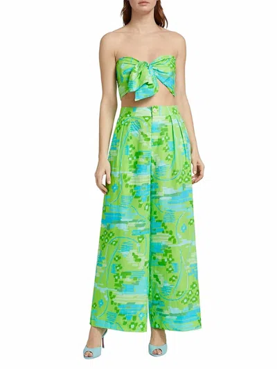 Rhode Campbell Pants In Electric Eden