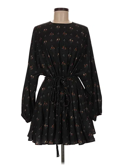 Pre-owned Rhode Casual Dress In Black