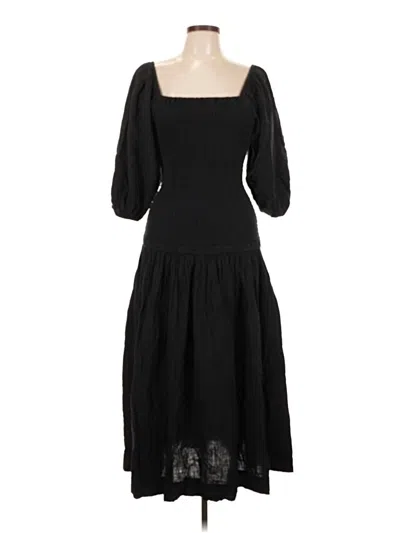 Pre-owned Rhode Casual Dress In Black