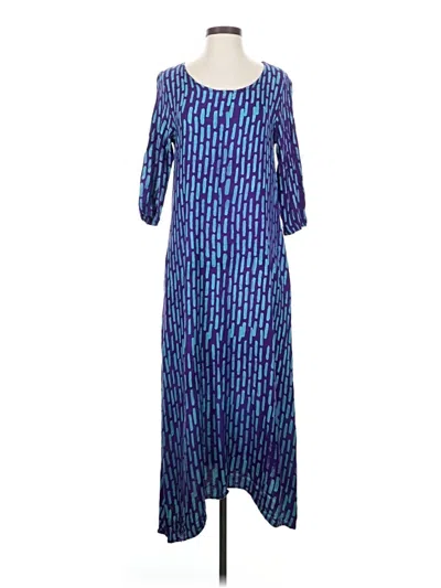 Pre-owned Rhode Casual Dress In Blue