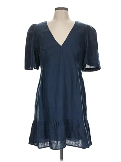 Pre-owned Rhode Casual Dress In Blue