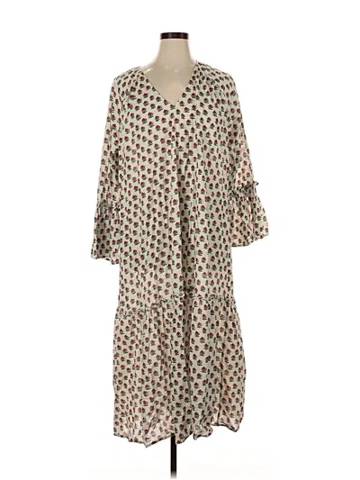 Pre-owned Rhode Casual Dress In Brown