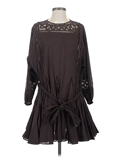 Pre-owned Rhode Casual Dress In Brown