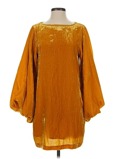 Rhode Casual Dress In Gold