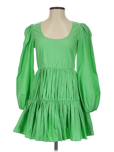 Pre-owned Rhode Casual Dress In Green