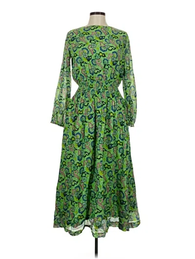 Pre-owned Rhode Casual Dress In Green