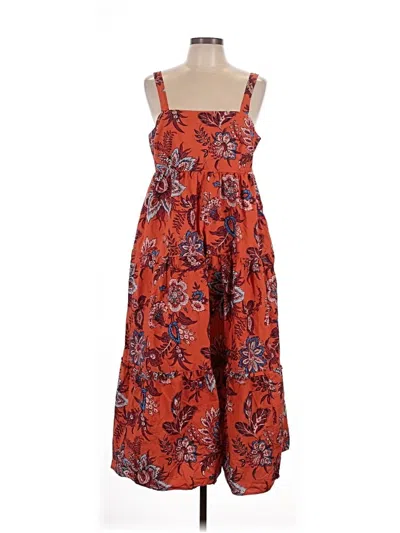 Pre-owned Rhode Casual Dress In Orange