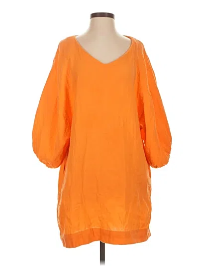 Pre-owned Rhode Casual Dress In Orange