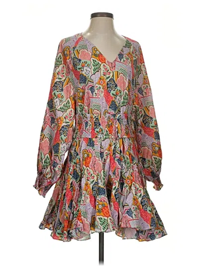 Pre-owned Rhode Casual Dress In Orange