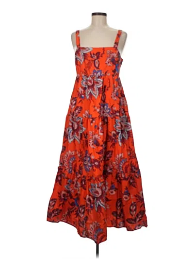 Pre-owned Rhode Casual Dress In Orange