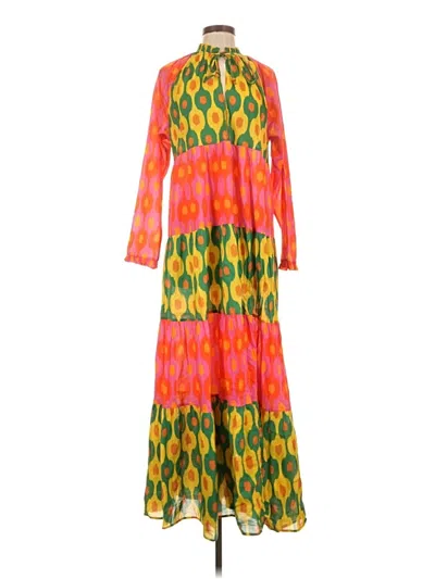 Pre-owned Rhode Casual Dress In Orange