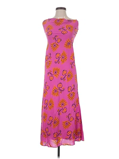 Pre-owned Rhode Casual Dress In Purple