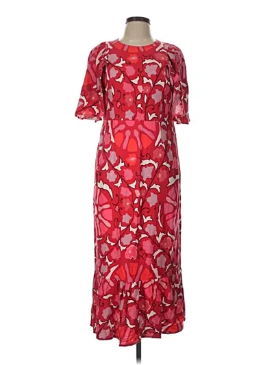 Pre-owned Rhode Casual Dress In Red