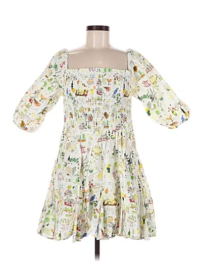 Rhode Casual Dress In White