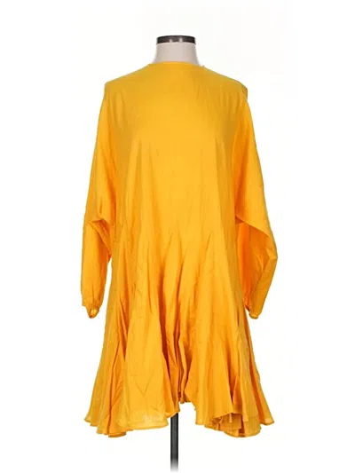 Pre-owned Rhode Casual Dress In Yellow