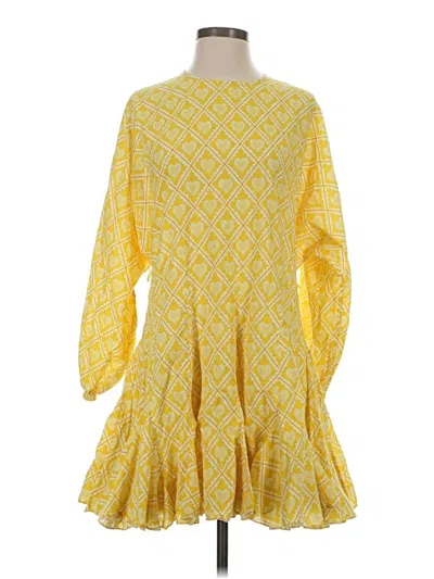 Pre-owned Rhode Casual Dress In Yellow