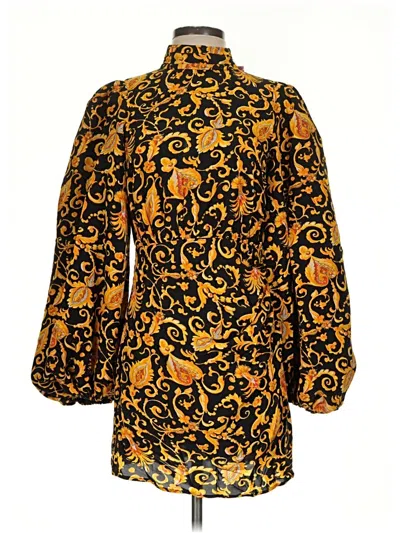Pre-owned Rhode Casual Dress In Yellow