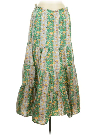Pre-owned Rhode Casual Skirt In Green
