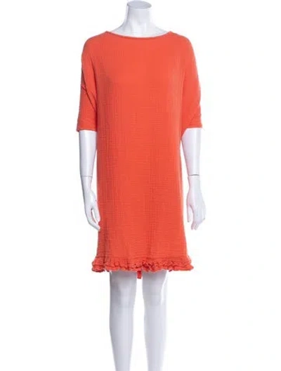 Pre-owned Rhode Coat In Orange