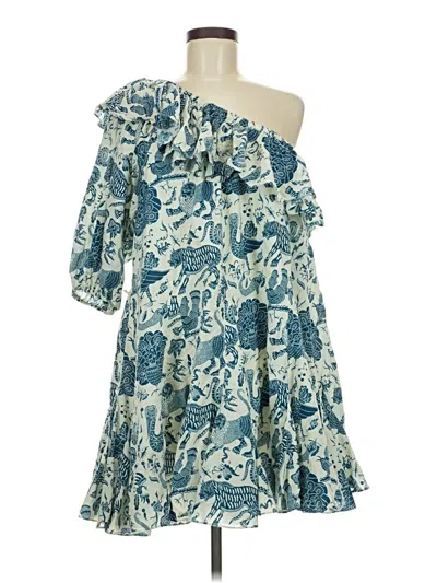 Pre-owned Rhode Cocktail Dress In Blue