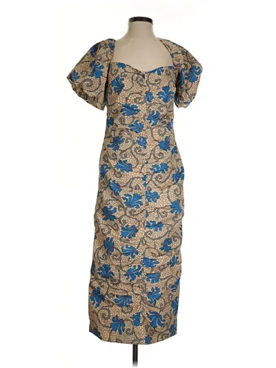 Pre-owned Rhode Cocktail Dress In Blue